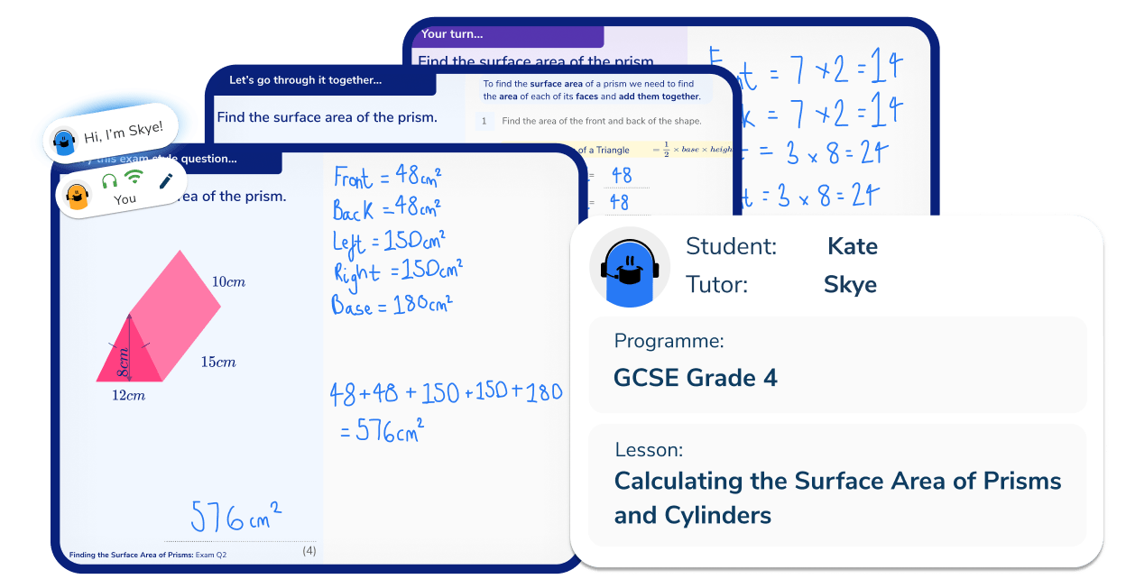 Programmes aligned to GCSE grades secondary ai