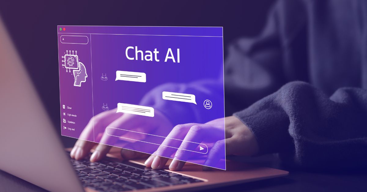 AI chat vs text
