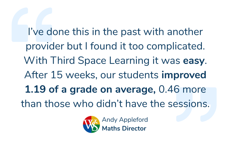 Westfield school confirmation page quote