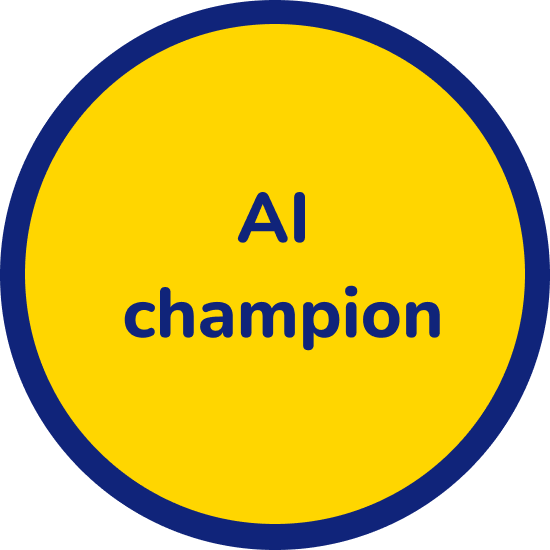 AI in education champion