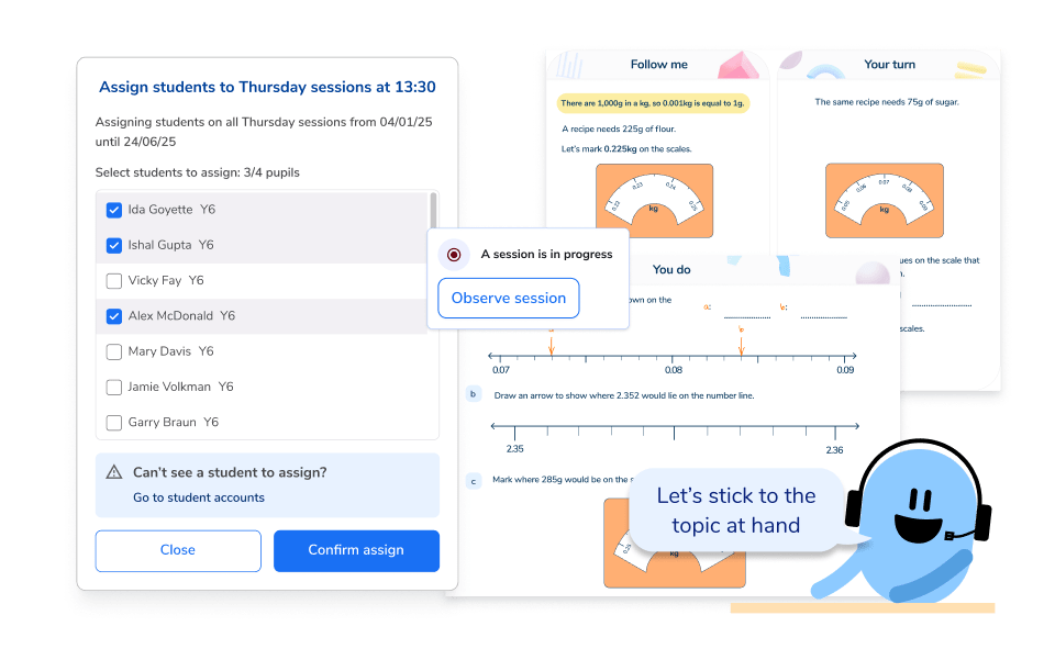 AI Maths Tutoring