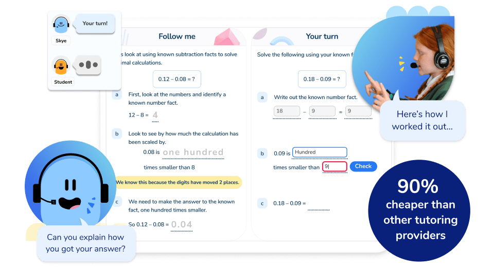 AI Maths Tutoring