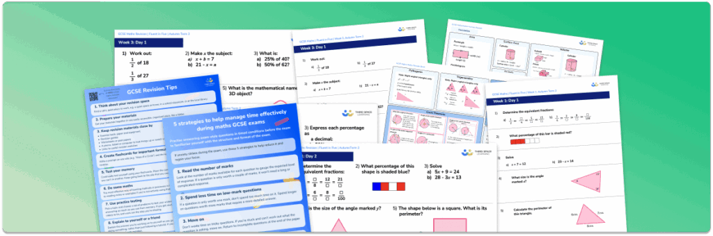 GCSE Maths Starter Kit - Third Space Learning