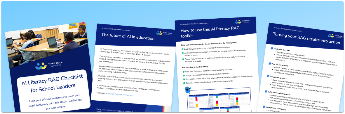 AI Literacy RAG Checklist