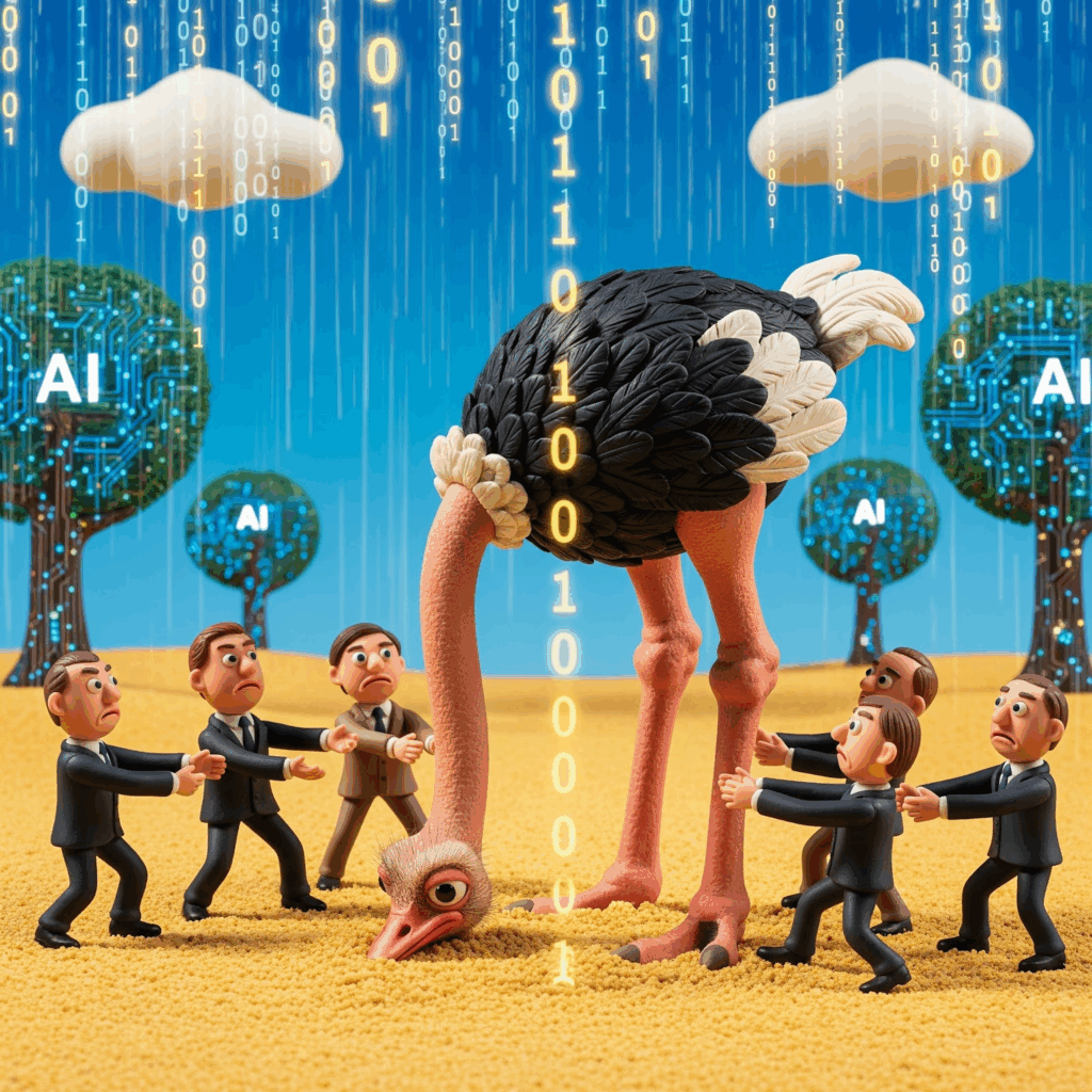 Encourgaed not to bury your head in the sand about Ofsted and AI