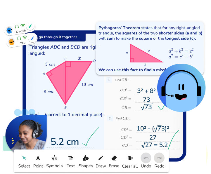 Third Space Learning AI tutoring with Skye and active learning in the online classroom
