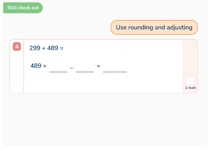 Skill check out question 