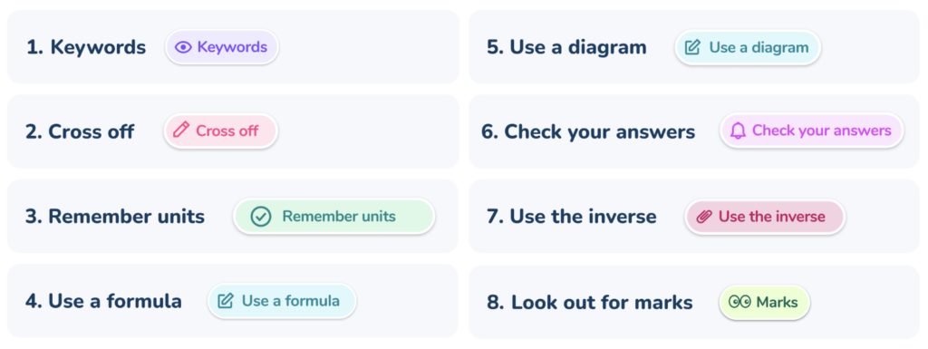 SATs exam strategies 