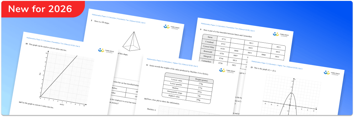 Edexcel Maths Foundation & Higher Papers: Set 5 (2026)