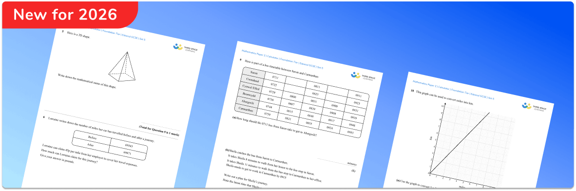 Edexcel Maths Foundation Papers: Set 5 (2026)