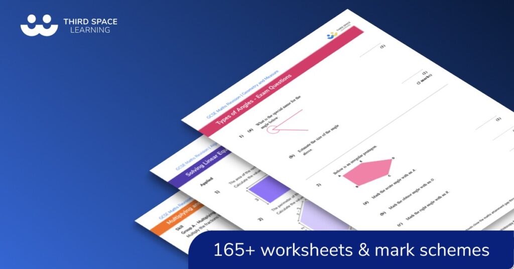 GCSE maths lesson resources 