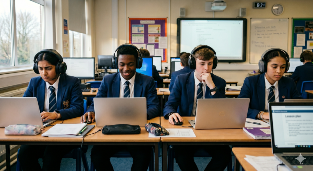 GCSE AI tutoring session