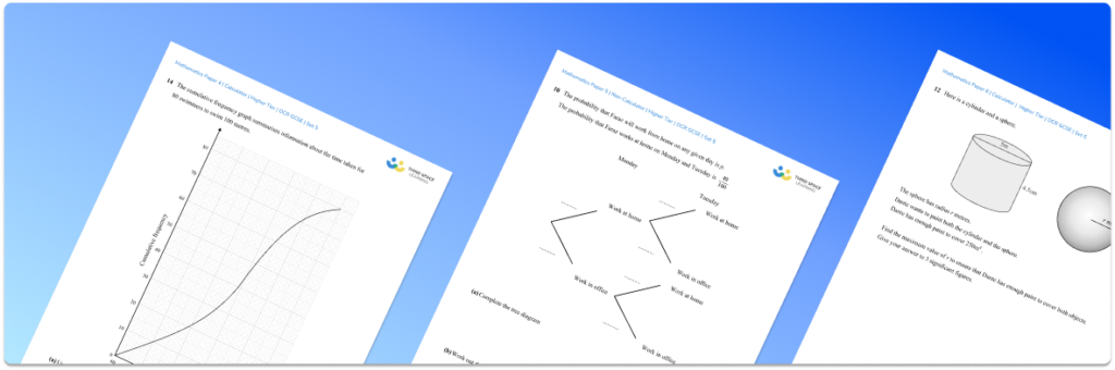 [FREE] OCR Maths Higher Papers: Set 5 (2026) - Third Space Learning