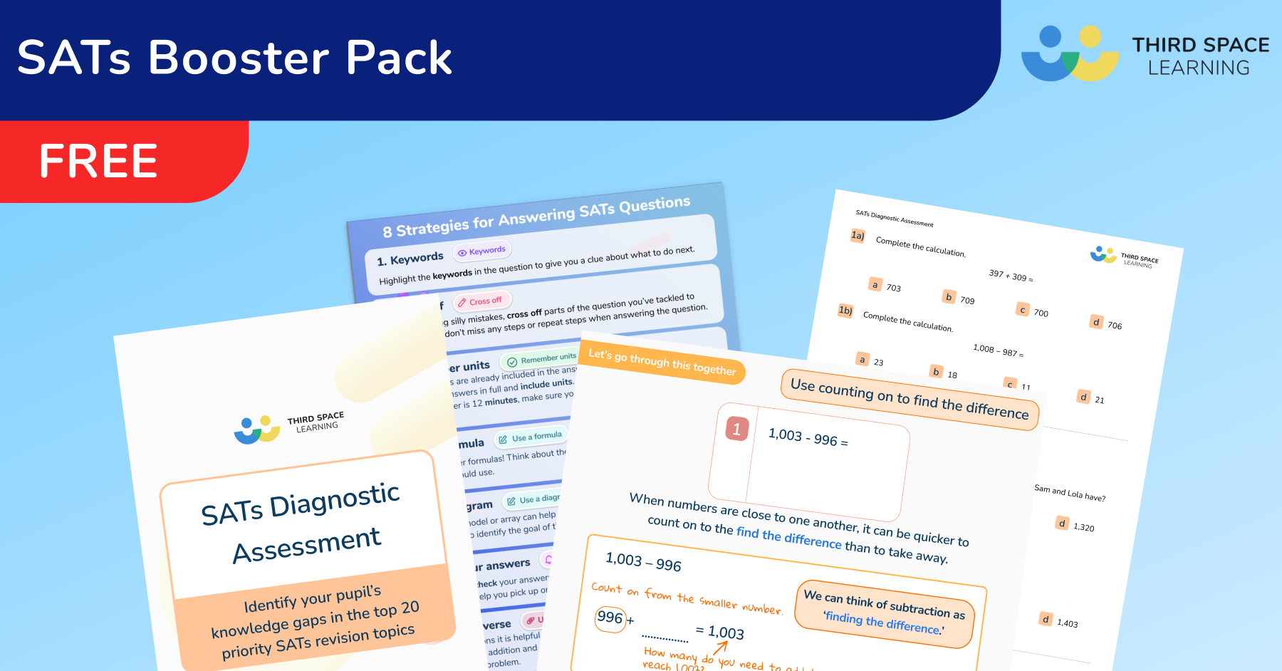 [FREE] SATs Booster Toolkit - Third Space Learning