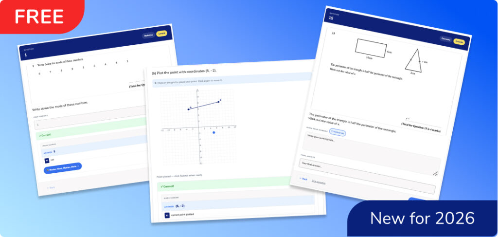 Free Interactive GCSE Practice Papers - Third Space Learning
