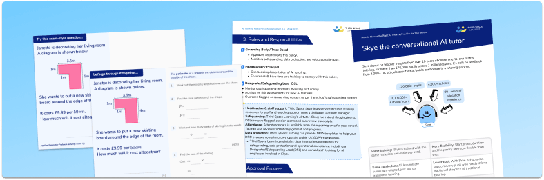 AI Maths Tutoring Pack