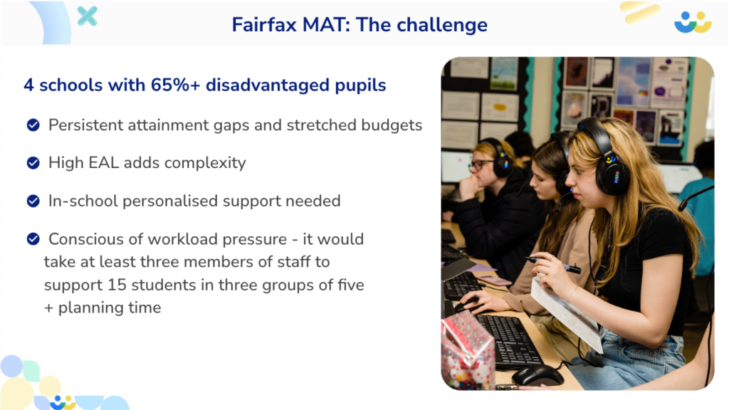 The maths challenge at Fairfax MAT 