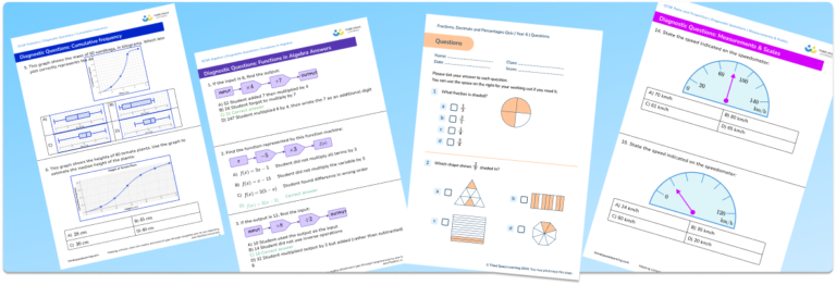 [FREE] Diagnostic Maths Test Toolkit - Third Space Learning