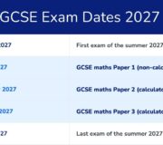 GCSE Exam Dates 2027: Full Timetable And Key Dates For Schools