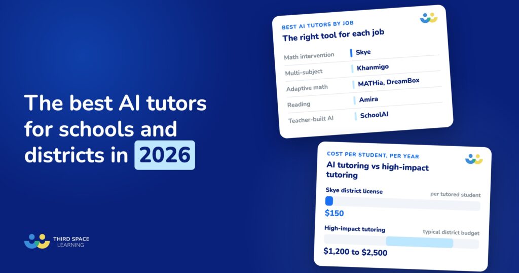 The Best AI Tutors For Schools And Districts: What To Look For And How The Top Tutors Compare